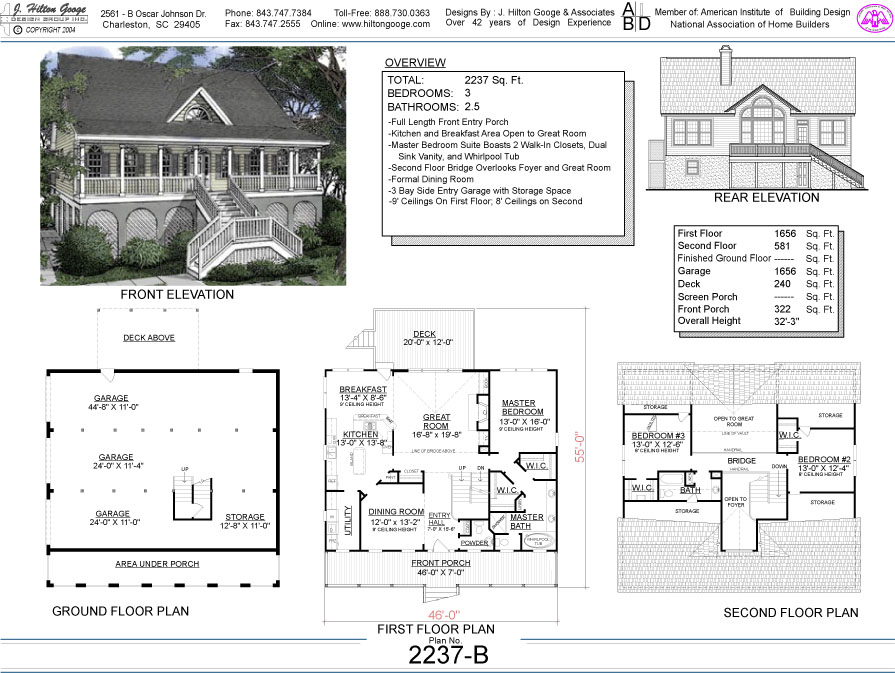 J. Hilton Googe Design Group, Inc. : Stock Plan #2237-B